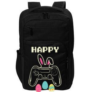 Video Game Easter Bunny Gaming Gamer Impact Tech Backpack