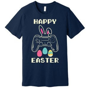 Video Game Easter Bunny Gaming Gamer Premium T-Shirt