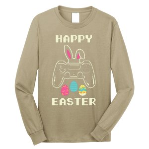 Video Game Easter Bunny Gaming Gamer Long Sleeve Shirt