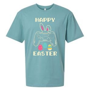 Video Game Easter Bunny Gaming Gamer Sueded Cloud Jersey T-Shirt