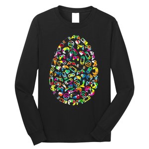 Video Game Easter Bunny Gaming Controller Gamer Long Sleeve Shirt