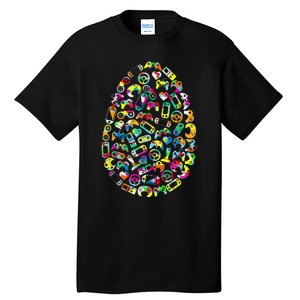 Video Game Easter Bunny Gaming Controller Gamer Tall T-Shirt