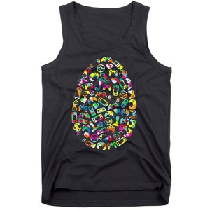 Video Game Easter Bunny Gaming Controller Gamer Tank Top