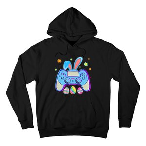 Video Game Easter Bunny Gaming Controller Gamer Boy Girl Hoodie