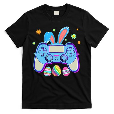 Video Game Easter Bunny Gaming Controller Gamer Boy Girl T-Shirt