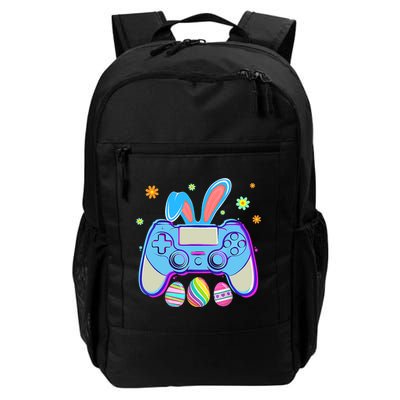 Video Game Easter Bunny Gaming Controller Gamer Boy Girl Backpack