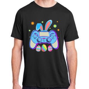 Video Game Easter Bunny Gaming Controller Gamer Boy Girl Adult ChromaSoft Performance T-Shirt