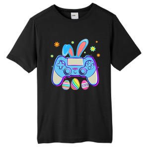 Video Game Easter Bunny Gaming Controller Gamer Boy Girl Tall Fusion ChromaSoft Performance T-Shirt