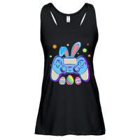 Video Game Easter Bunny Gaming Controller Gamer Boy Girl Ladies Essential Flowy Tank