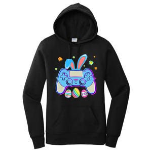 Video Game Easter Bunny Gaming Controller Gamer Boy Girl Women's Pullover Hoodie