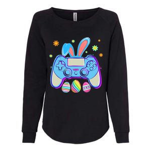 Video Game Easter Bunny Gaming Controller Gamer Boy Girl Womens California Wash Sweatshirt