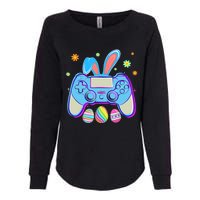 Video Game Easter Bunny Gaming Controller Gamer Boy Girl Womens California Wash Sweatshirt