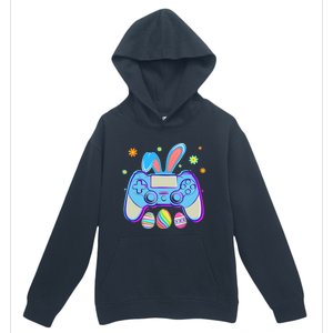 Video Game Easter Bunny Gaming Controller Gamer Boy Girl Urban Pullover Hoodie