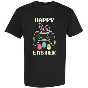 Video Game Easter Bunny Gaming funny ester day Garment-Dyed Heavyweight T-Shirt