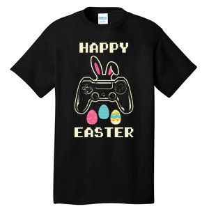 Video Game Easter Bunny Gaming funny ester day Tall T-Shirt