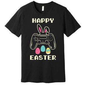 Video Game Easter Bunny Gaming funny ester day Premium T-Shirt