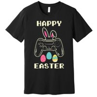 Video Game Easter Bunny Gaming funny ester day Premium T-Shirt