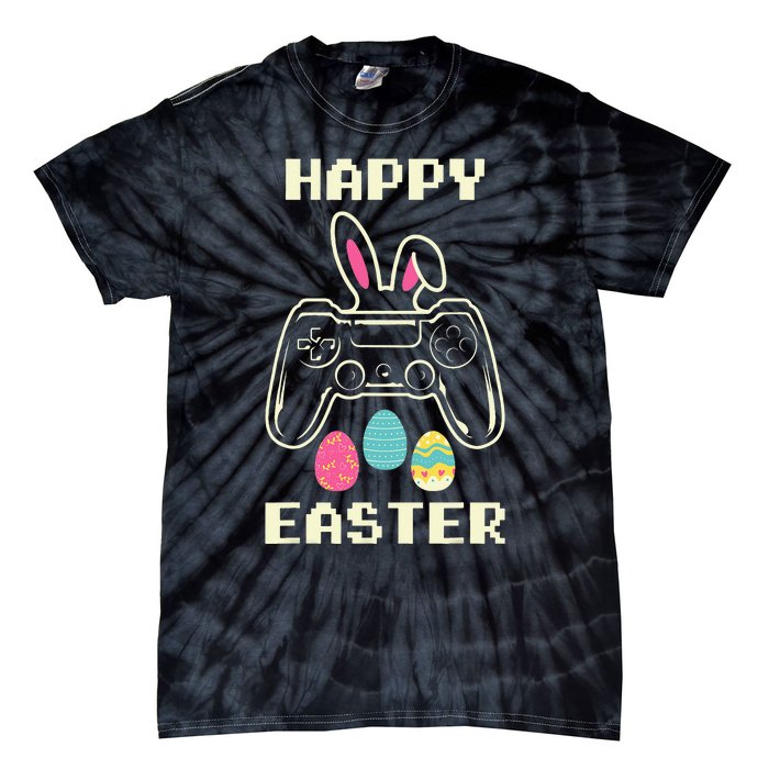 Video Game Easter Bunny Gaming funny ester day Tie-Dye T-Shirt