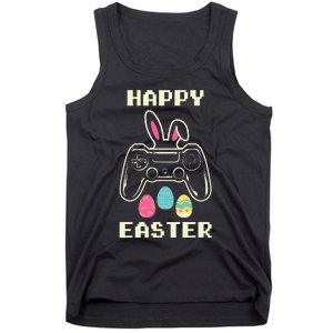 Video Game Easter Bunny Gaming funny ester day Tank Top