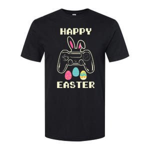 Video Game Easter Bunny Gaming funny ester day Softstyle CVC T-Shirt