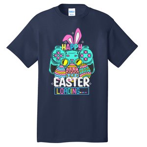 Video Game Easter Bunny Gaming Controller Gamer Tall T-Shirt