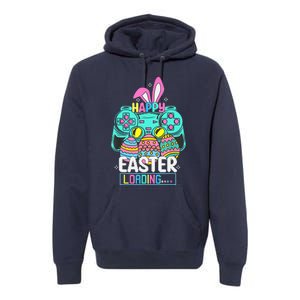 Video Game Easter Bunny Gaming Controller Gamer Premium Hoodie