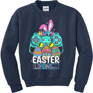 Video Game Easter Bunny Gaming Controller Gamer Kids Sweatshirt