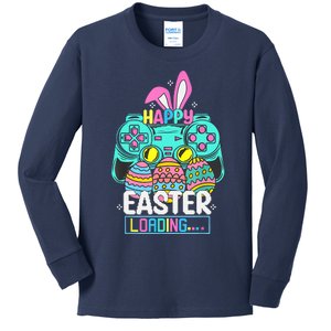 Video Game Easter Bunny Gaming Controller Gamer Kids Long Sleeve Shirt