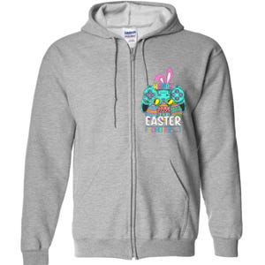 Video Game Easter Bunny Gaming Controller Gamer Full Zip Hoodie