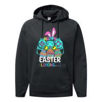 Video Game Easter Bunny Gaming Controller Gamer Performance Fleece Hoodie