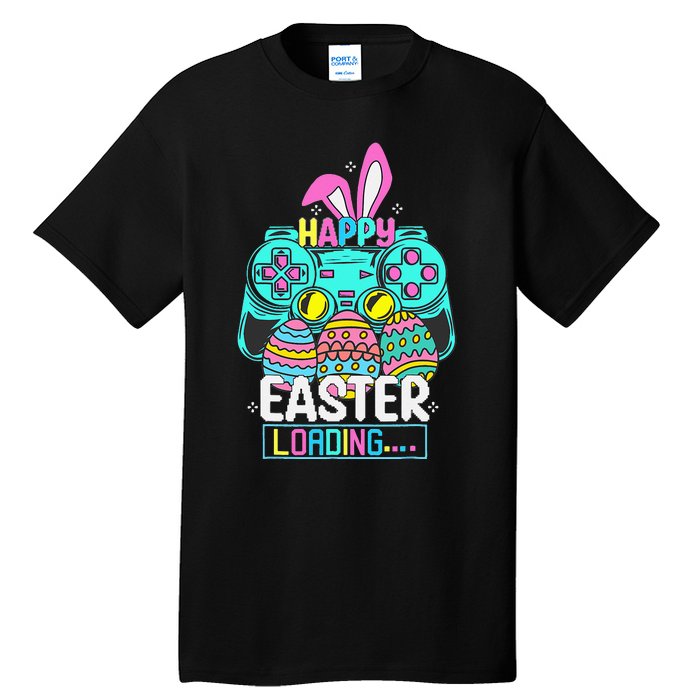 Video Game Easter Bunny Gaming Controller Gamer Tall T-Shirt