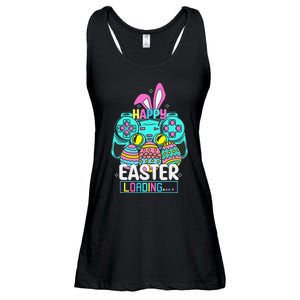 Video Game Easter Bunny Gaming Controller Gamer Ladies Essential Flowy Tank