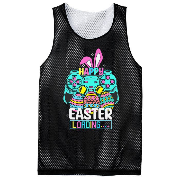 Video Game Easter Bunny Gaming Controller Gamer Mesh Reversible Basketball Jersey Tank