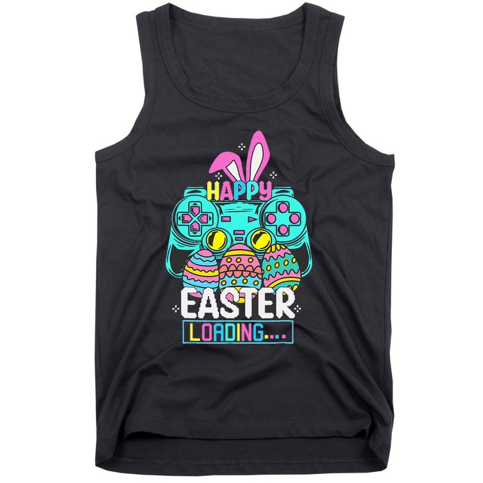 Video Game Easter Bunny Gaming Controller Gamer Tank Top