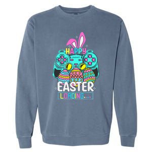 Video Game Easter Bunny Gaming Controller Gamer Garment-Dyed Sweatshirt