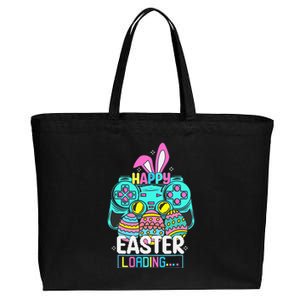 Video Game Easter Bunny Gaming Controller Gamer Cotton Canvas Jumbo Tote