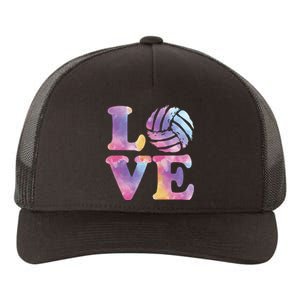 Volleyball Gift For Teen Girls Women Love Volleyball Gift Yupoong Adult 5-Panel Trucker Hat