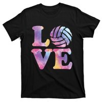 Volleyball Gift For Teen Girls Women Love Volleyball Gift T-Shirt