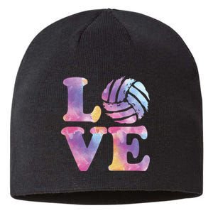 Volleyball Gift For Teen Girls Women Love Volleyball Gift Sustainable Beanie