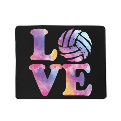 Volleyball Gift For Teen Girls Women Love Volleyball Gift Mousepad