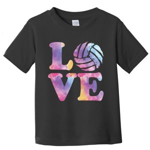 Volleyball Gift For Teen Girls Women Love Volleyball Gift Toddler T-Shirt