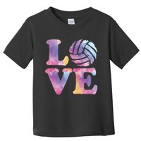 Volleyball Gift For Teen Girls Women Love Volleyball Gift Toddler T-Shirt