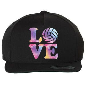 Volleyball Gift For Teen Girls Women Love Volleyball Gift Wool Snapback Cap