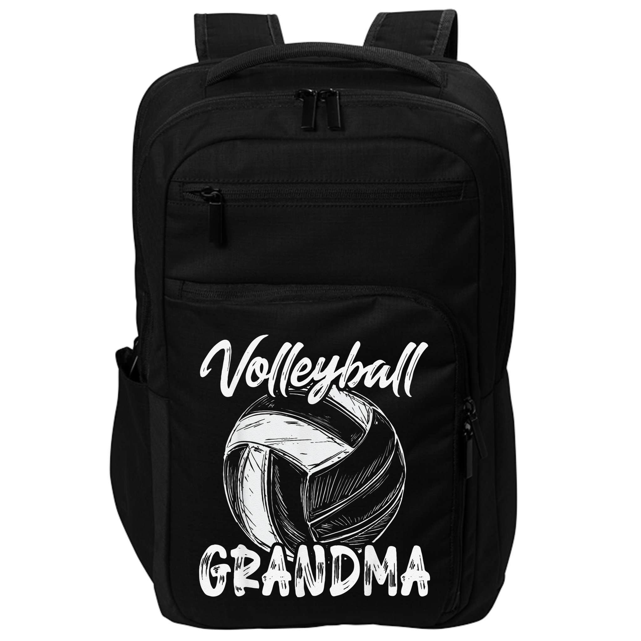 Volleyball Grandma For  Family Matching Players Team Impact Tech Backpack