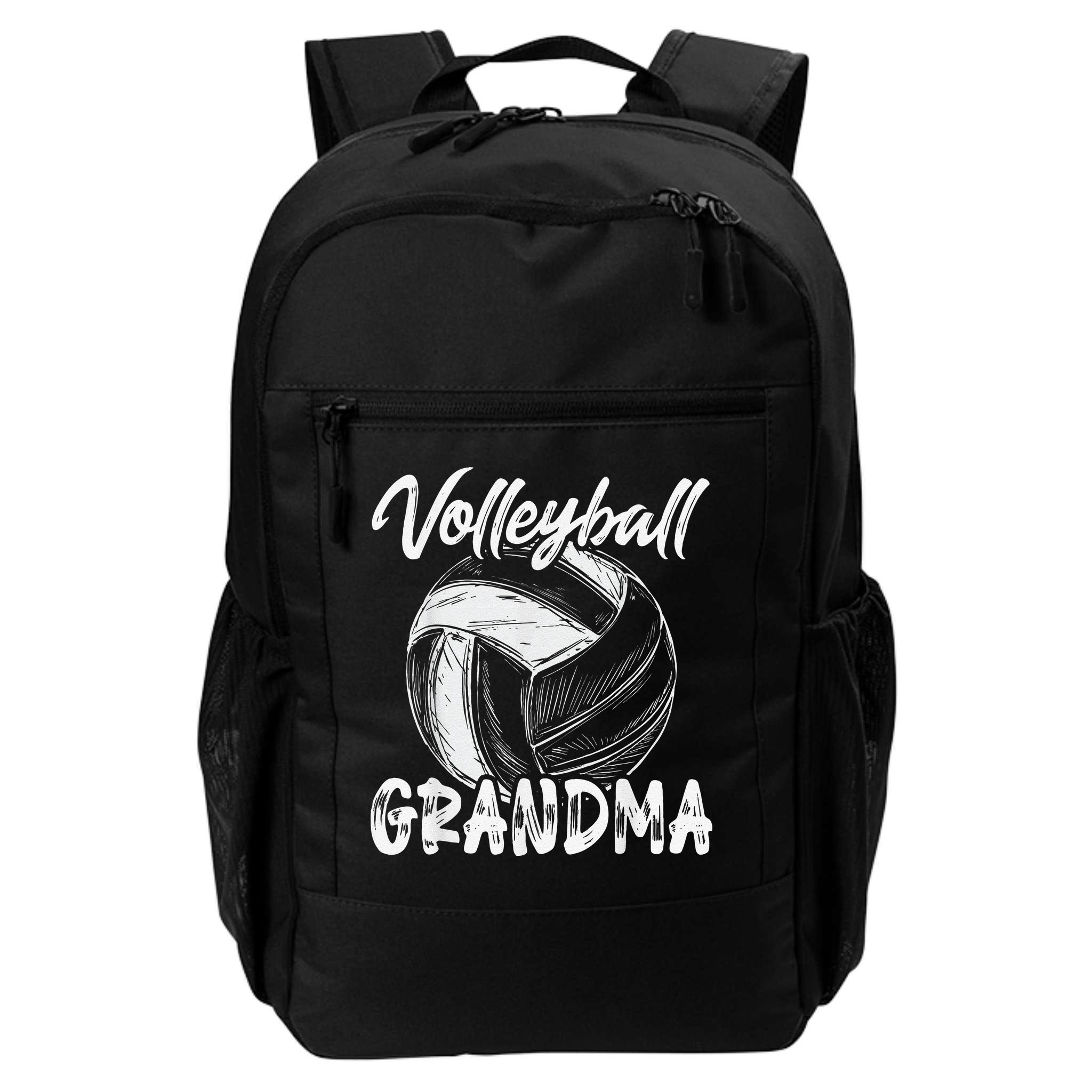 Volleyball Grandma For  Family Matching Players Team Backpack