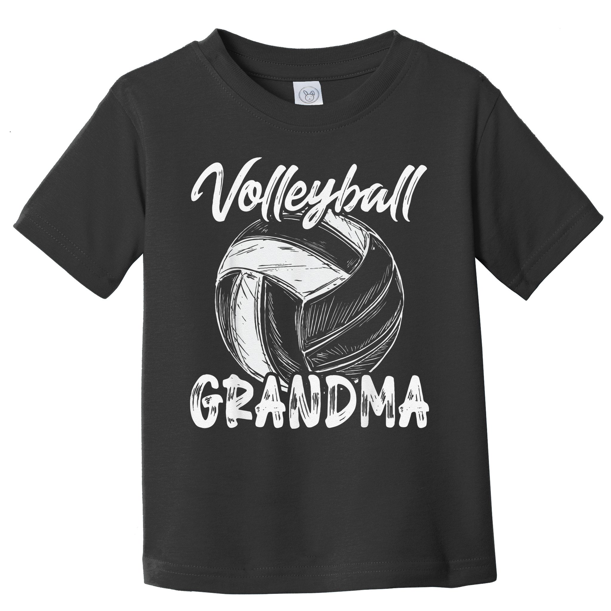 Volleyball Grandma For  Family Matching Players Team Toddler T-Shirt