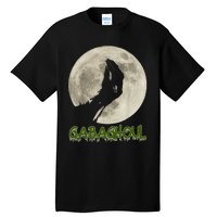 Vintage Gabaghoul Funny Hand Moon Halloween Tall T-Shirt