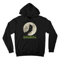 Vintage Gabaghoul Funny Hand Moon Halloween Tall Hoodie