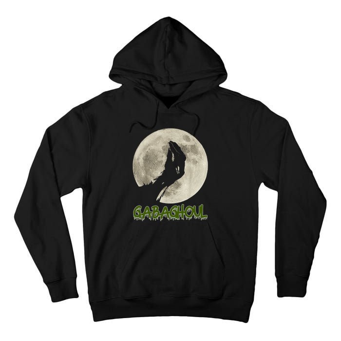 Vintage Gabaghoul Funny Hand Moon Halloween Tall Hoodie