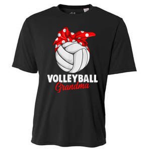 Volleyball Grandma For  Family Matching Players Team Cooling Performance Crew T-Shirt